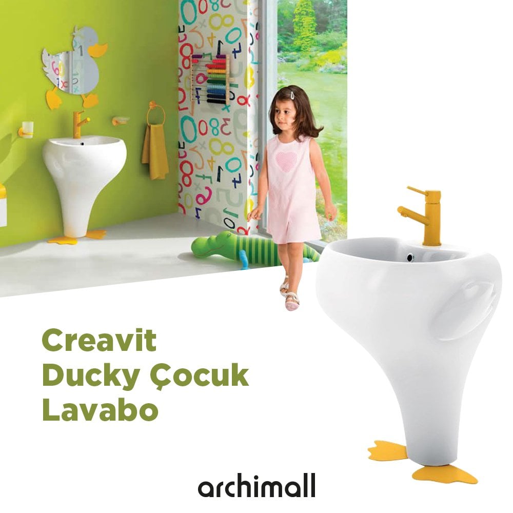 Creavit Ducky Çocuk Lavabosu