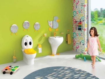 Creavit Ducky Çocuk Lavabosu