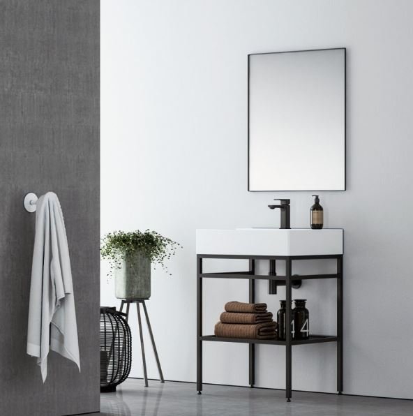 Orka Cape Town 60 cm Beyaz Lavabolu Dolab