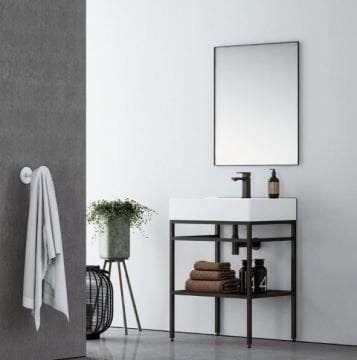 Orka Cape Town 60 cm Beyaz Lavabolu Dolab