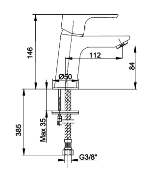 Eca Niobe Lavabo Bataryası