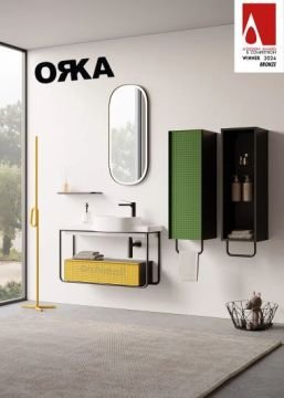 Orka Noto 30 cm Kapaklı Boy Dolabı