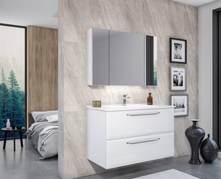 Orka Nuvola 100 cm Asma Banyo Dolabı