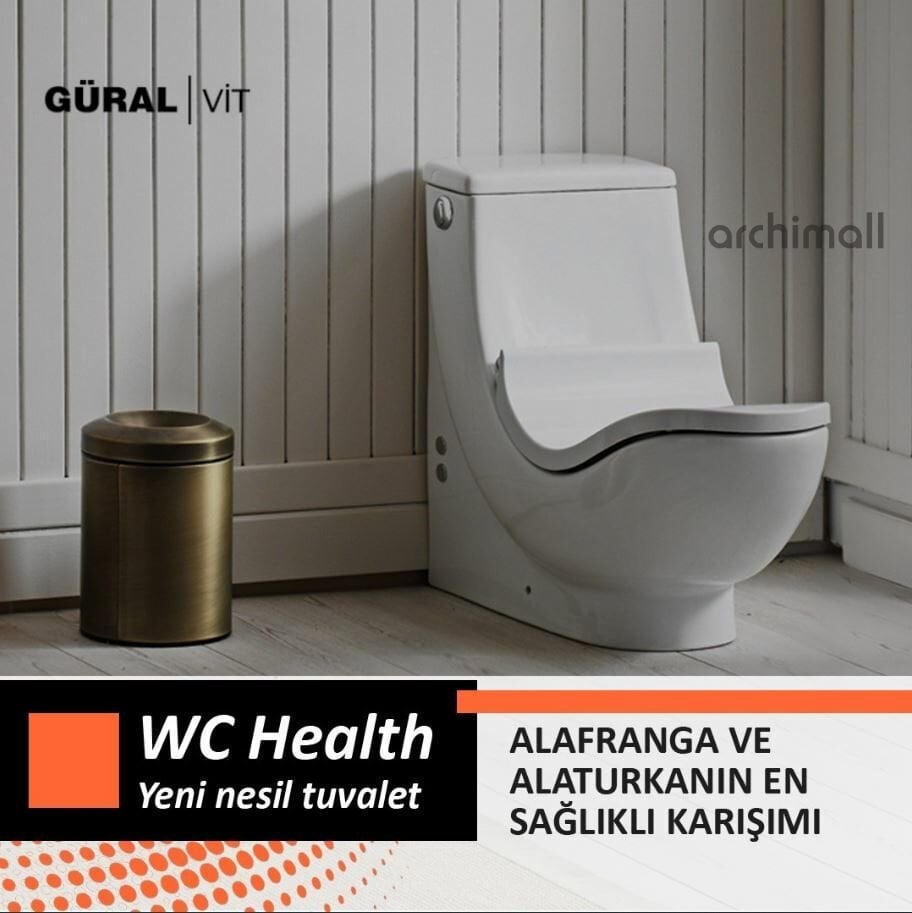 Güralvit Wc Health Alaturka Sağlık Klozeti