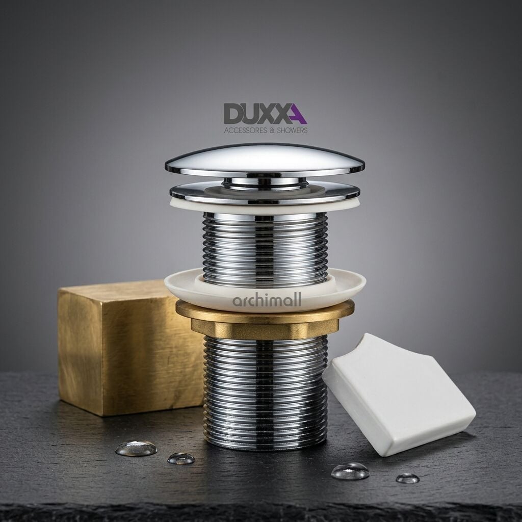 Duxxa Pop-Up Krom Sifon Otomatiği