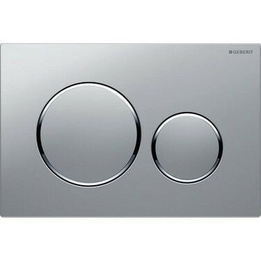 Geberit Sigma 20 Kumanda Kapağı Mat Krom-Parlak-Mat Krom