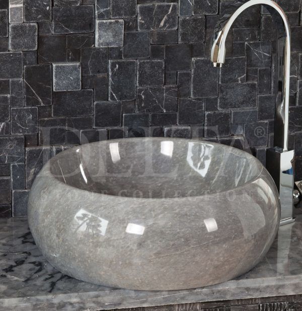 Delta Doğaltaş Roma Bardiglio Lavabo