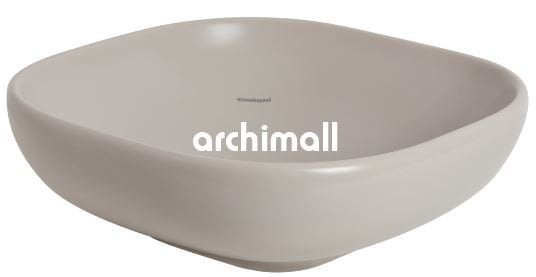 Alya 41x41cm Tezgahüstü Lavabo Mat Sahra