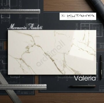 kütahya seramik 60x120 Valeria Parlak Nano porselen karo