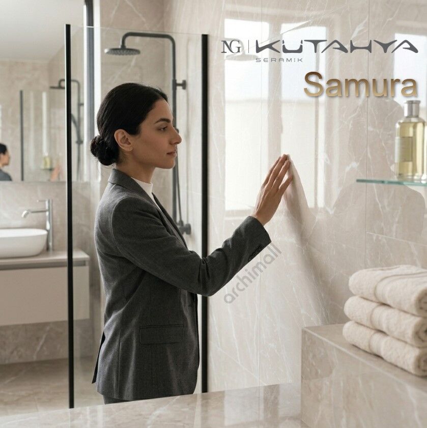 Kütahya 60x120 Samura Bone Parlak Nano
