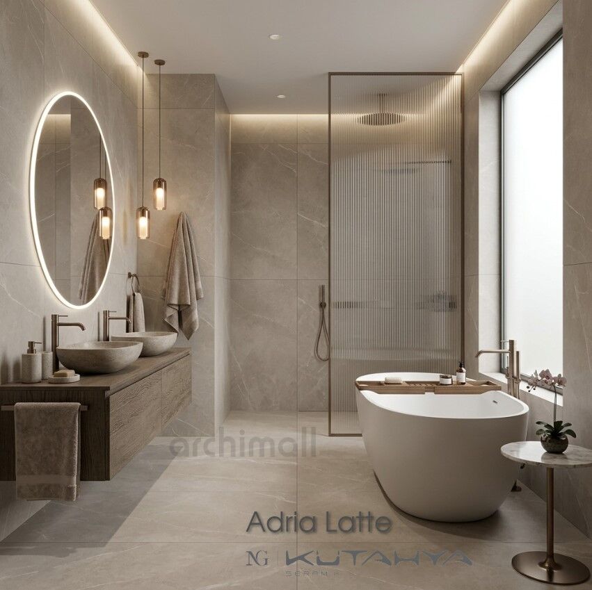 Kütahya 60x120 Adria Mat Latte
