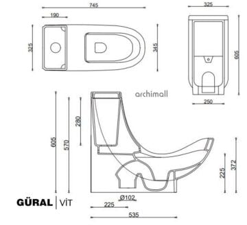 Güralvit Wc Health Klozet Kapak