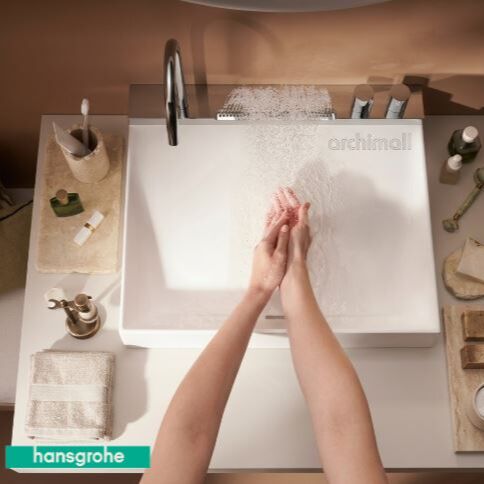 Hansgrohe Avalegra AquaUnit 58 cm Krom Lavabo