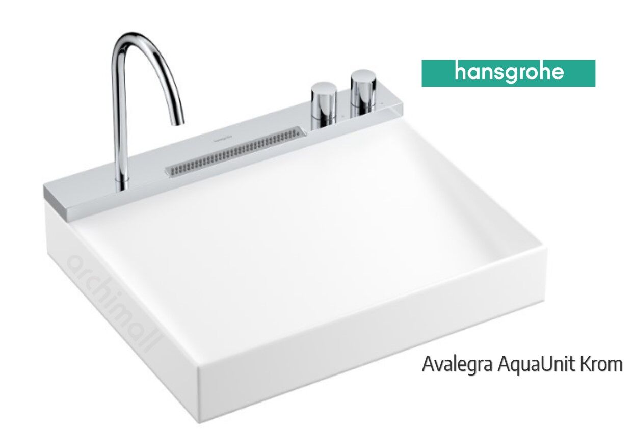 Hansgrohe Avalegra AquaUnit 58 cm Krom Lavabo