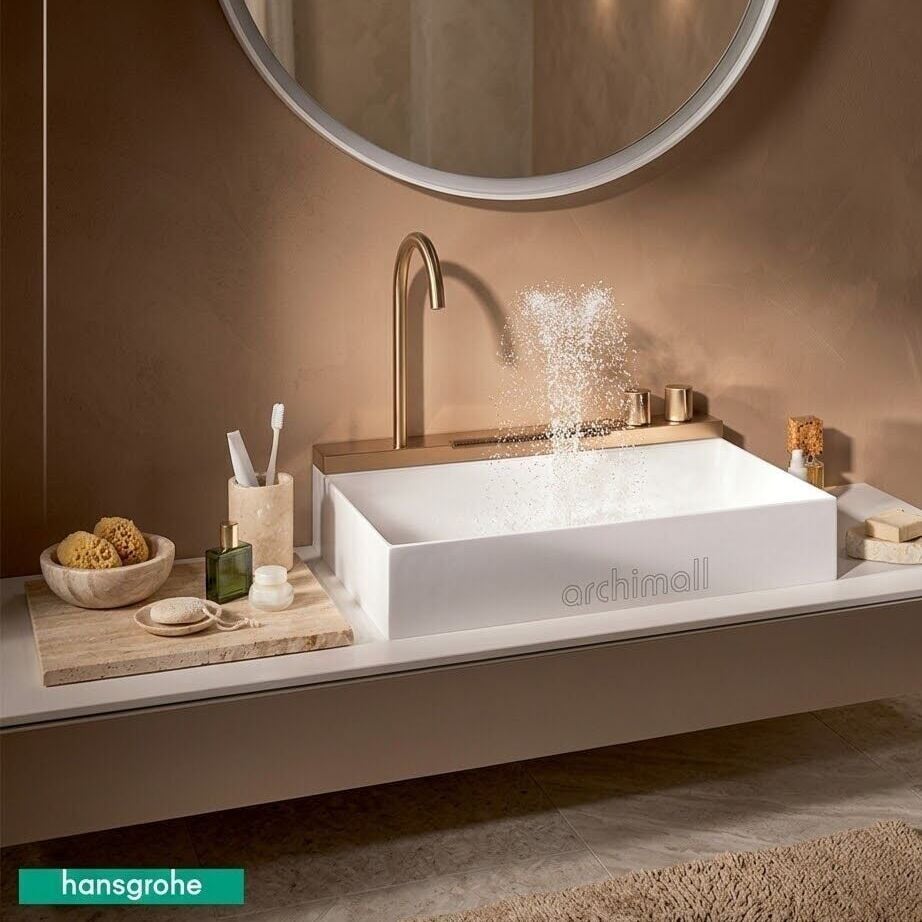Hansgrohe Avalegra AquaUnit 58 cm Bronz Lavabo