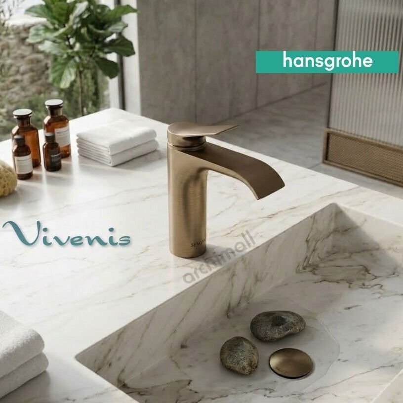 Hansgrohe Vivenis 110 Mat Bronz Lavabo Bataryası
