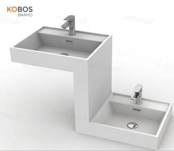 Kobos Up-Down Family Çok Amaçlı Abdest Lavabosu