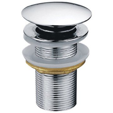 Basmalı Sifon Üst Takımı (pop up) Taşmasız Krom