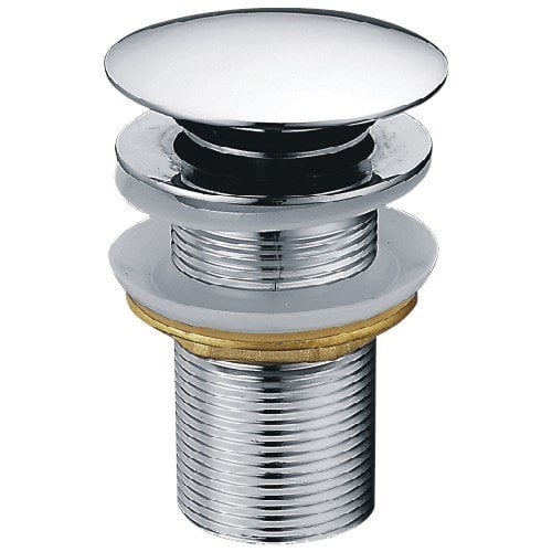 Basmalı Sifon Üst Takımı (pop up) Taşmasız Krom