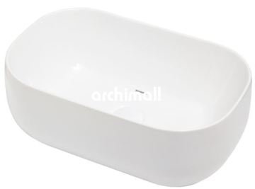 NivXH 58x37cm Tezgahüstü Lavabo Beyaz