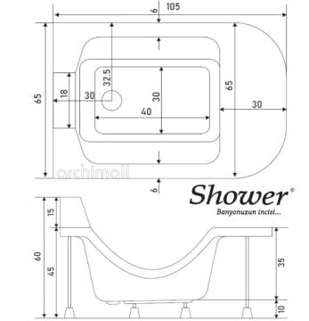 Shower Banyo Pure Abdest Ünitesi