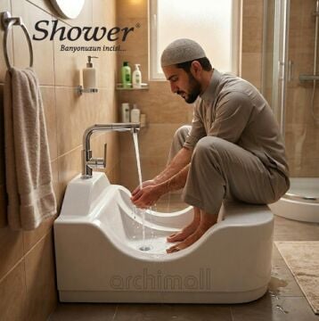 Shower Banyo Pure Abdest Ünitesi