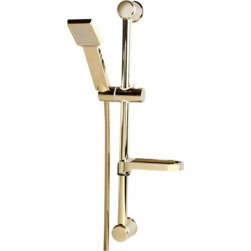 Altın Tek Fonksiyonlu Sürgülü Duş Takımı