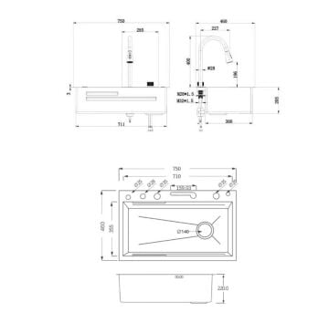 Kas Elegans Akıllı Evye Seti