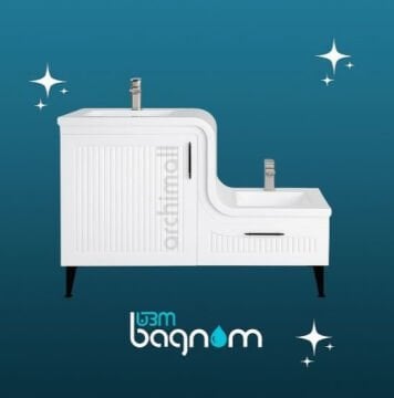 UBM Banyo Lotus serisi ergonomik abdest lavabosu beyaz portre gorunum beyaz renk
