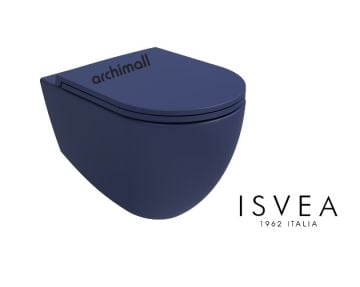 İsvea infinity Asma Klozet Seti İsvea Mavisi
