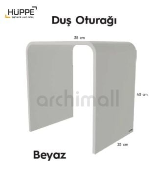 Hüppe Duş Oturağı Beyaz