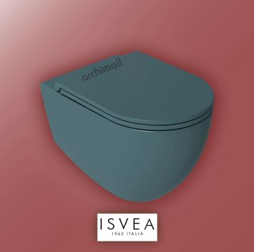 İsvea infinity Asma Klozet Seti Petrol Yeşili
