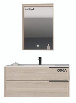 Orka Noventa 100 cm Asma Banyo Dolabı