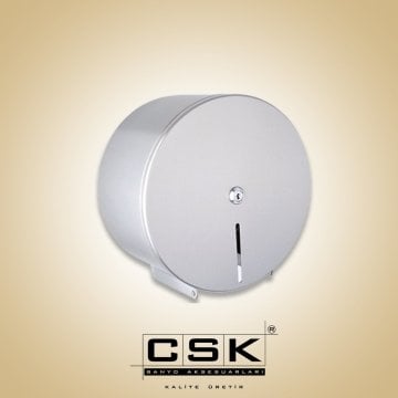 Csk Banyo Jumbo Kağıt Dispanseri İnox 304 Kalite Paslanmaz Çelik IH2805