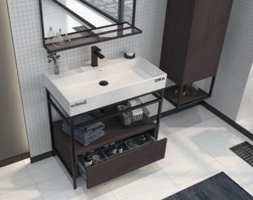 Orka Vegas 60 cm Asma Banyo Dolabı