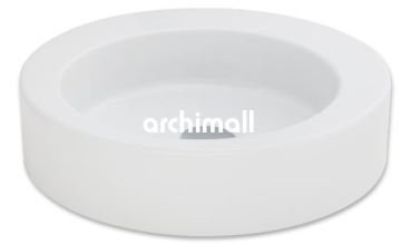 Merga48cm Tezgahüstü Lavabo Beyaz