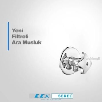Eca Filtreli Ara Musluk Kromajlı