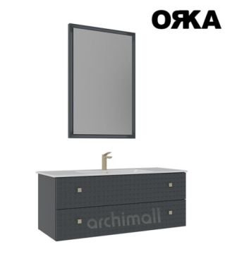 Orka Lipari 120 cm Asma Banyo Dolabı