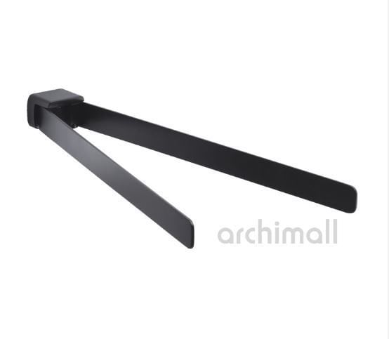 Gedy Pirenei İkili Havluluk 35.9 cm Mat Siyah