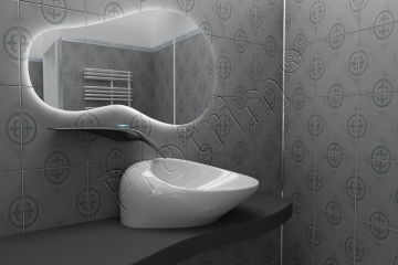 Protrim Pro-Moon 14 mm Alüminyum Çıta Parlak Krom