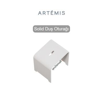 Artemis Solid Duş Oturağı Beyaz