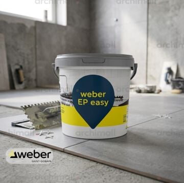 Weber EP Easy Epoksi Fuga ve Yapıştırıcı 5 kg Gri