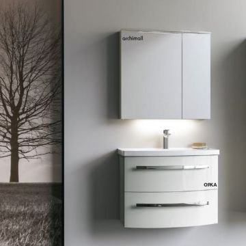 Orka Urla 90 cm Asma Banyo Dolabı