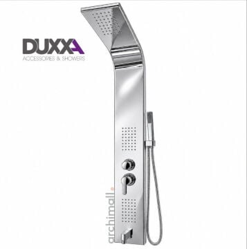 Duxxa Paslanmaz Duş Paneli Parlak Krom