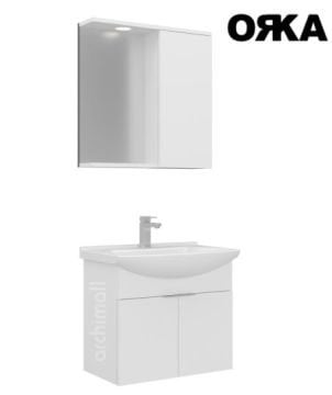 Orka Purus 65 cm Asma Banyo Dolabı