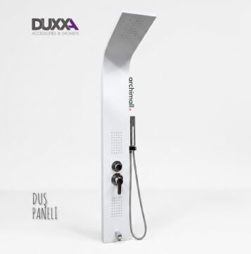 Duxxa Paslanmaz Duş Paneli Beyaz