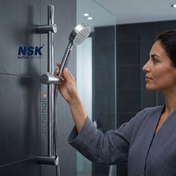 NSK Basic Sürgülü Duş Takımı Mekanda gorunum N2821202