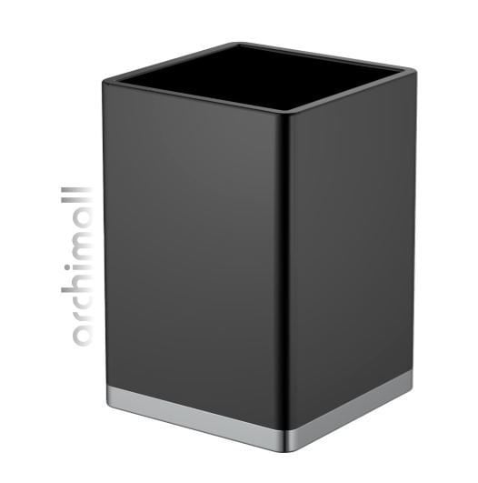 OMG Diş Fırçalık Mat Siyah