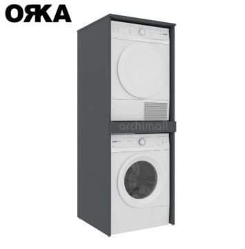 Orka Linfa Çamaşır ve Kurutma Makinesi Dolabı LEGNANO