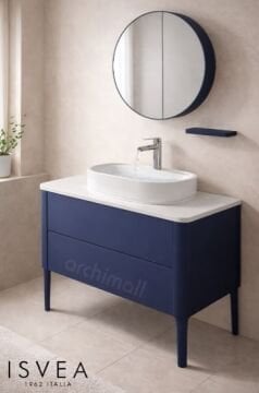 İsvea Sogno Banyo Dolabı Gece Mavisi